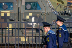 Выставка трофейной техники во Владивостоке