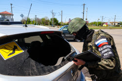 Последствия обстрела Запорожской области
