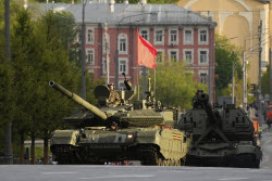 Репетиция парада Победы в Москве