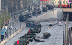 Репетиция парада Победы в Москве