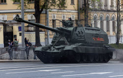 Репетиция парада Победы в Москве