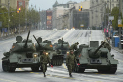 Репетиция парада Победы в Москве