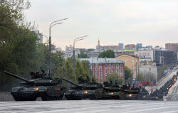 Репетиция парада Победы в Москве