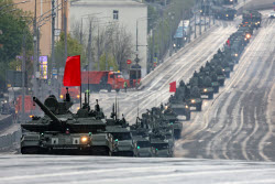 Репетиция парада Победы в Москве