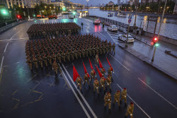 Репетиция парада Победы в Москве
