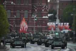 Репетиция парада Победы в Москве