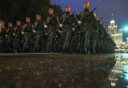 Репетиция парада Победы в Москве