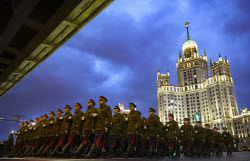 Репетиция парада Победы в Москве