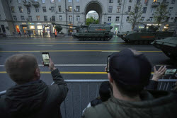 Репетиция парада Победы в Москве