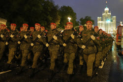 Репетиция парада Победы в Москве