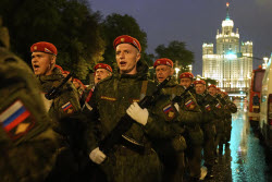 Репетиция парада Победы в Москве