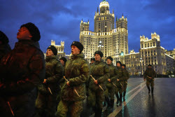 Репетиция парада Победы в Москве