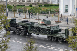 Репетиция парада Победы в Москве