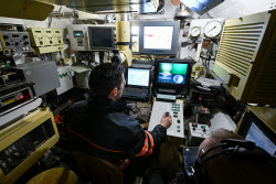 Russia's Northern Fleet search-and-rescue exercises in Sea of Barents