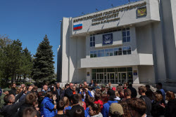 Deputy PM Chernyshenko on working visit to Donetsk People's Republic, Russia