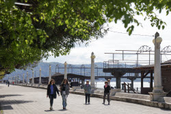 Daily life in Sukhum, Abkhazia