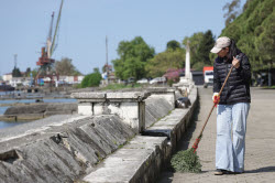 Daily life in Sukhum, Abkhazia