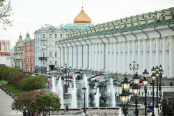 Fountain season starts in Moscow