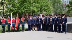 VIDEO. Parade for WWII veteran in Lugansk
