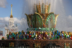 Fountain season starts in Moscow