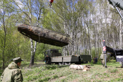 Подъем военной техники времен Великой Отечественной войны в Тверской области