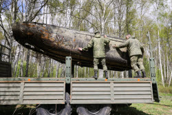 Подъем военной техники времен Великой Отечественной войны в Тверской области
