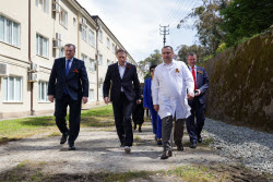 Russian Healthcare Minister Murashko on working visit to Abkhazia