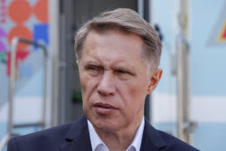 Russian Healthcare Minister Murashko on working visit to Abkhazia