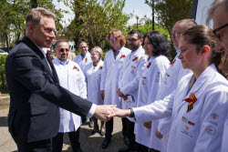 Russian Healthcare Minister Murashko on working visit to Abkhazia