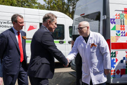 Russian Healthcare Minister Murashko on working visit to Abkhazia