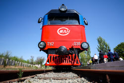 Donetsk Children's Railway opens new season