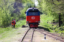 Donetsk Children's Railway opens new season