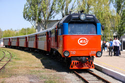 Donetsk Children's Railway opens new season