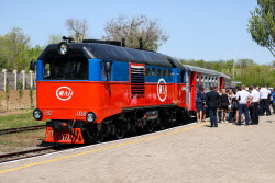 Donetsk Children's Railway opens new season