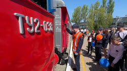 VIDEO. Donetsk Children's Railway opens new season