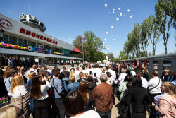Donetsk Children's Railway opens new season