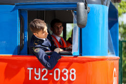 Donetsk Children's Railway opens new season