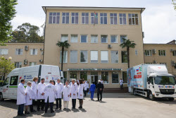 Russian Healthcare Minister Murashko on working visit to Abkhazia