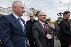 Russian Healthcare Minister Murashko on working visit to Abkhazia