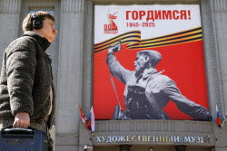 Russian city of Novosibirsk prepares for Victory Day