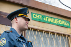 Проверка соблюдения противопожарного режима на дачах в Новосибирске