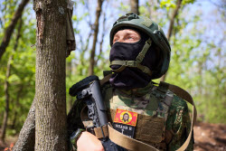 Russian servicemen undergo training in special military operation zone