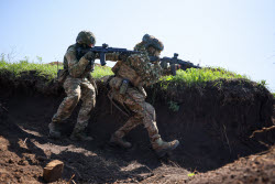 Russian servicemen undergo training in special military operation zone
