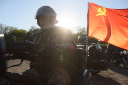 Мотомарш "Дороги Победы" в Донецке