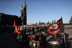 Мотомарш "Дороги Победы" в Донецке