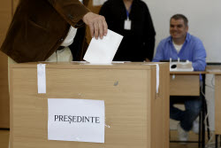 Re-run of the first round of Presidential elections in Romania