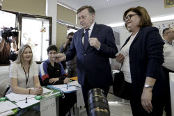 Re-run of the first round of Presidential elections in Romania