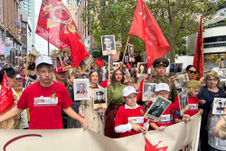 Immortal Regiment event in Sydney, Australia