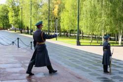 Акция "Огонь памяти" в Александровском саду
