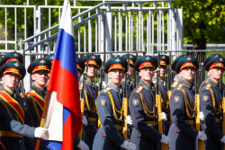 Акция "Огонь памяти" в Александровском саду
